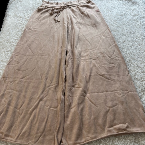 LUNYA Organic Cotton Silk Relaxed Wide Leg Cozy Lounge Pant Size Large NEW - Picture 3 of 10